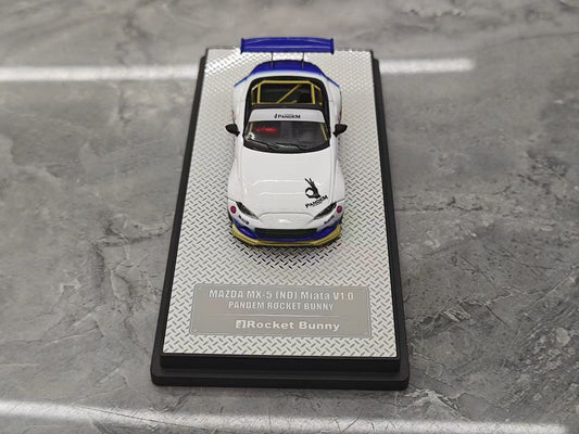 INNO 1:64 Mazda MX-5 (ND) Miata Pandem Rocket Bunny V1.0 Alloy IN64-MX5P-ND-01