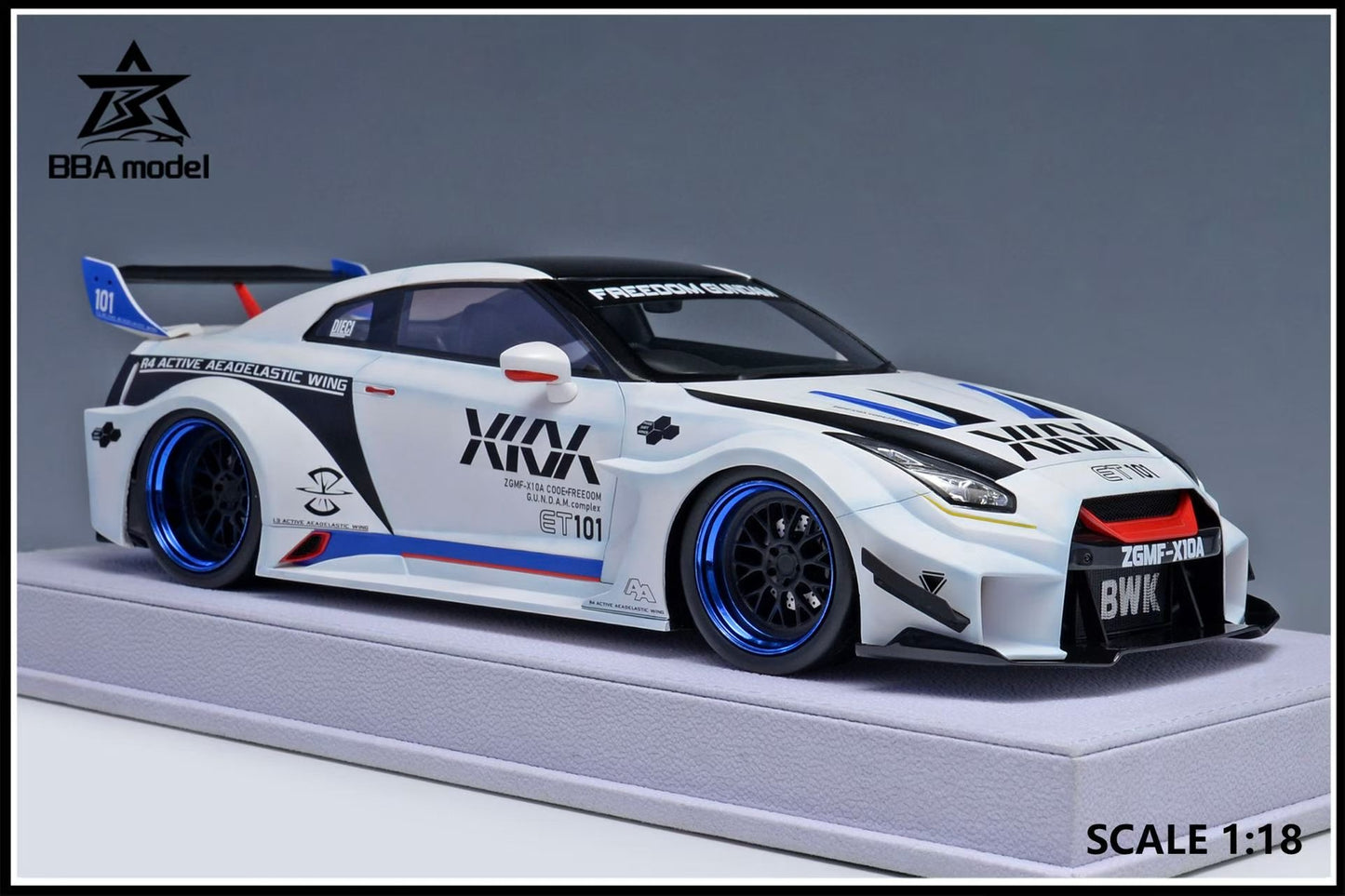 BBA Models R35 GTR LBWK 1/18