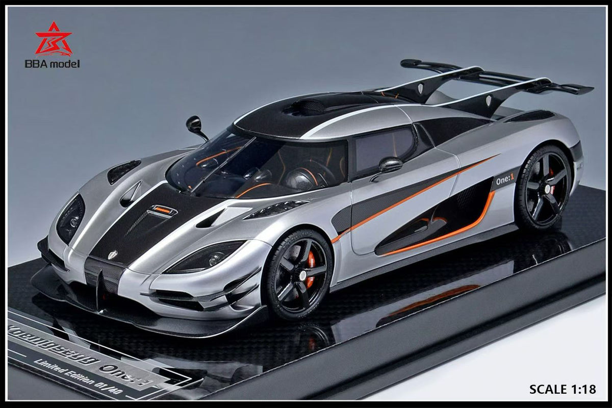 BBA model 1:18 Koenigsegg One:1