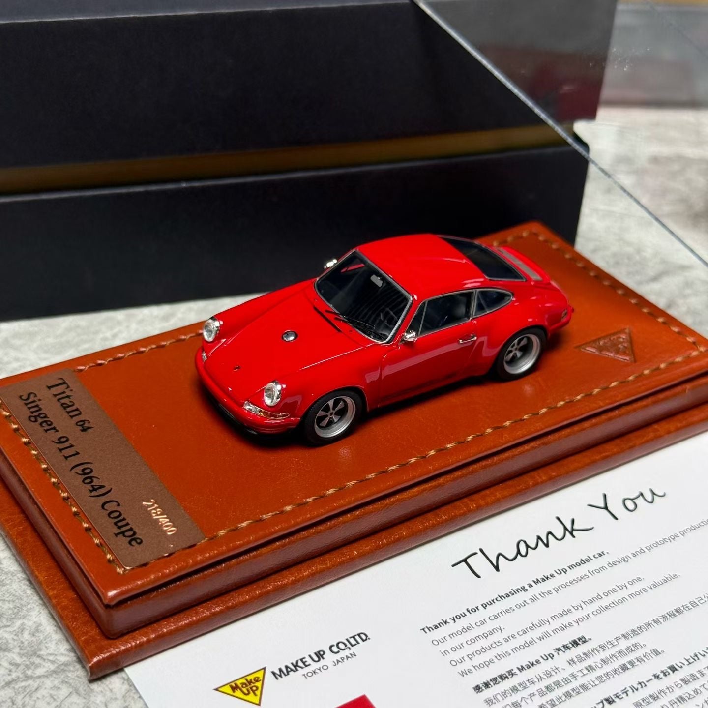 In stock! Makeup 1:64 Porsche Singer 911 (964) Coupe