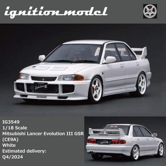 (Pre-Order) Ignition Models Mitsubishi Lancer Evolution III GSR (CE9A) 1/18