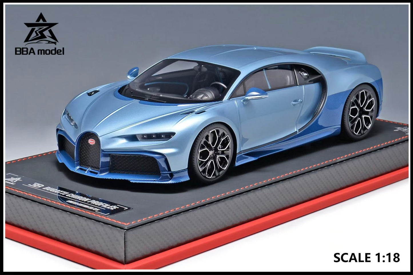 BBA models 1/18 Bugatti Chiron Profilée