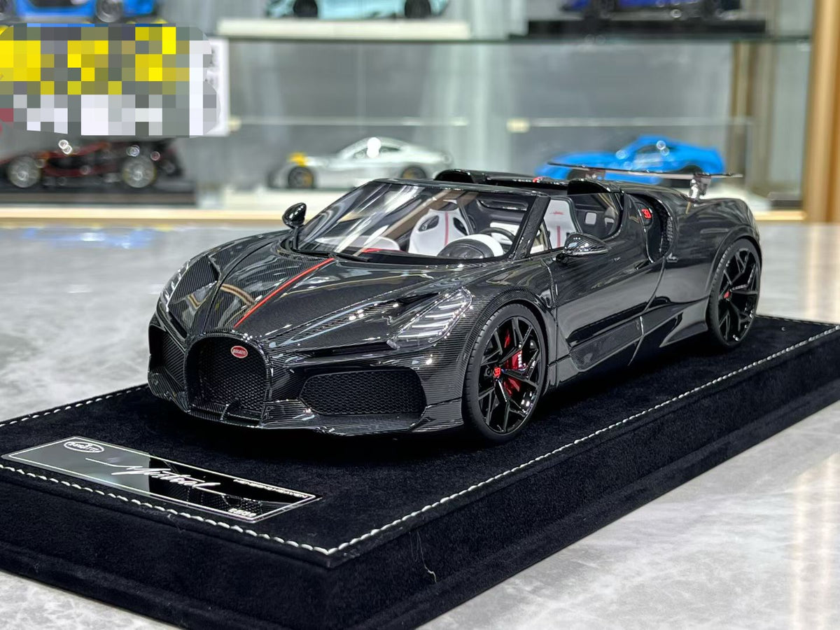 Henson & Heaven (HH Models) Bugatti W16 Mistral 1/18