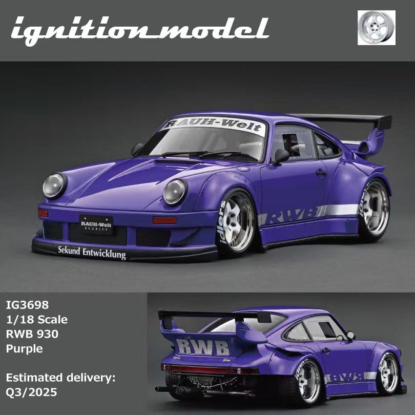 Model Model Rwb 930 (Pre-Order) Ignition Models RWB 930 1/18 – IronCookie Diecasts