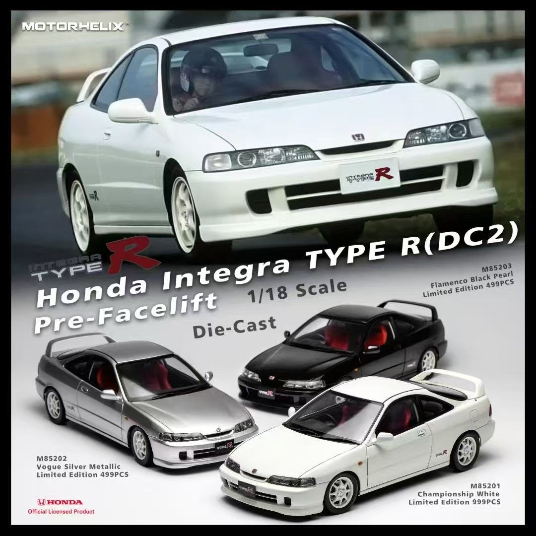 (Pre-Order) MotorHelix Honda Integra Type R (DC2) 1/18