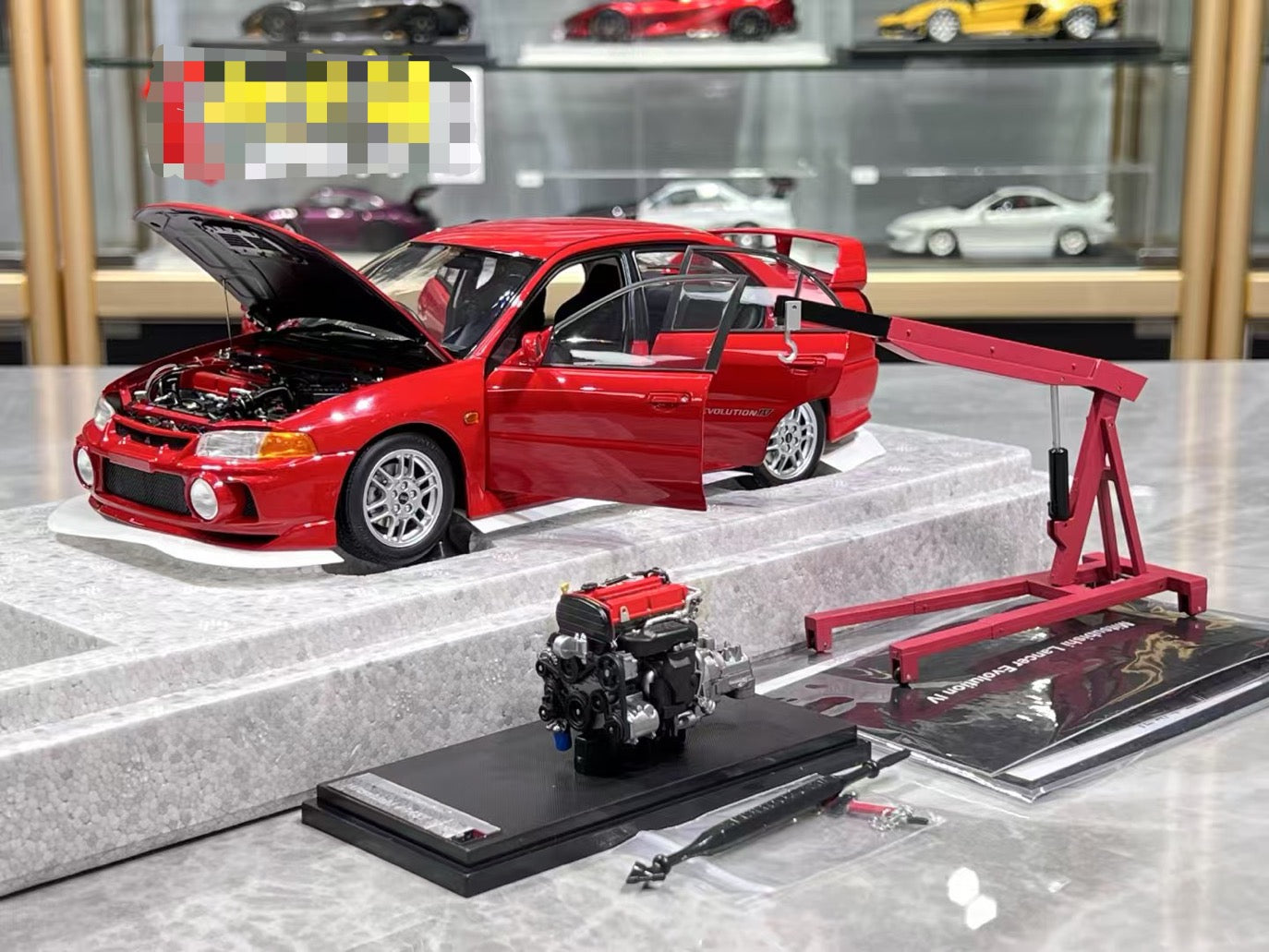 MotorHelix Lancer Evo IV 1/18