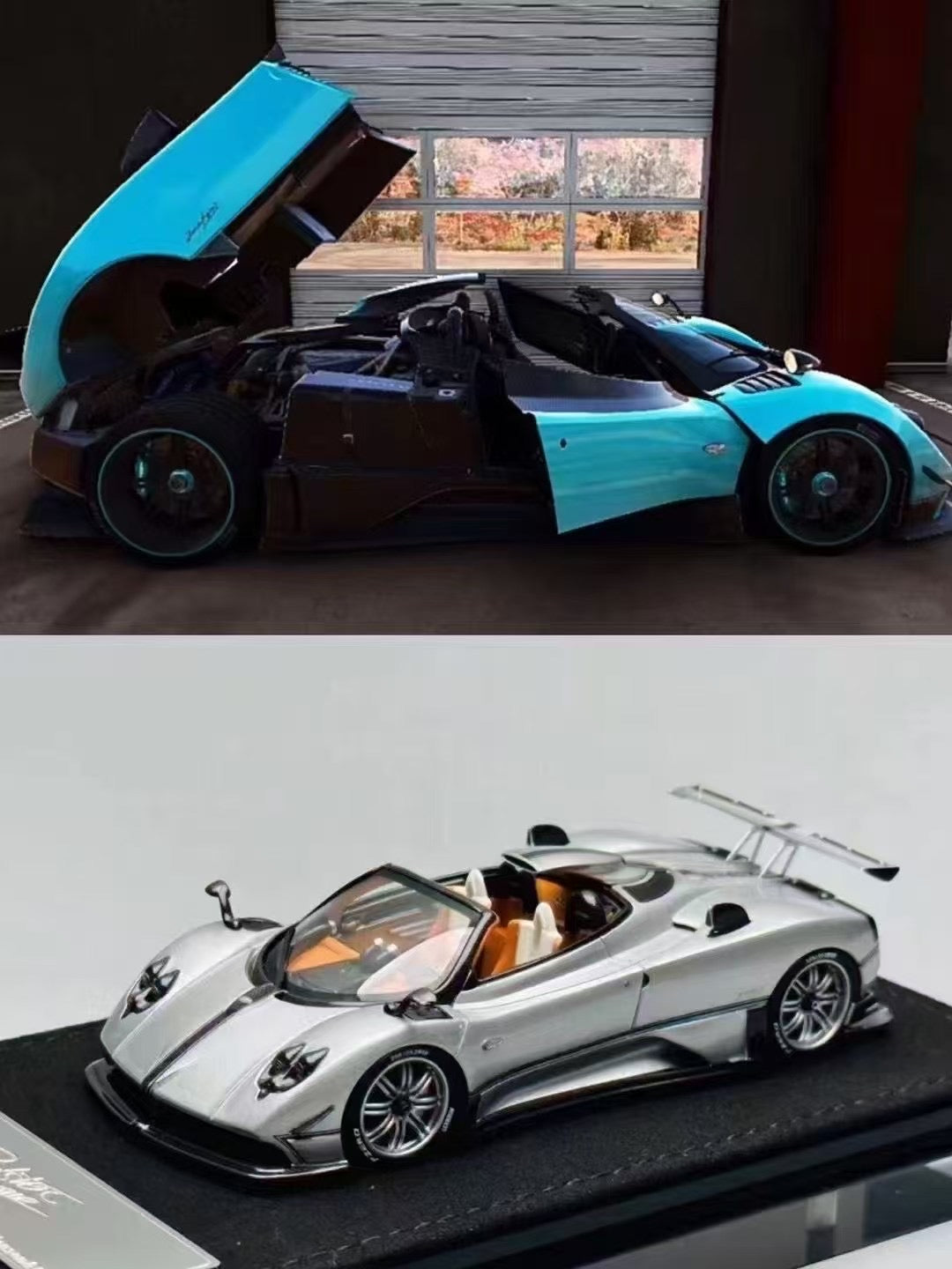 (Pre-Order) Henson & Heaven (HH Models) Zonda Cinque Roadster 1/18
