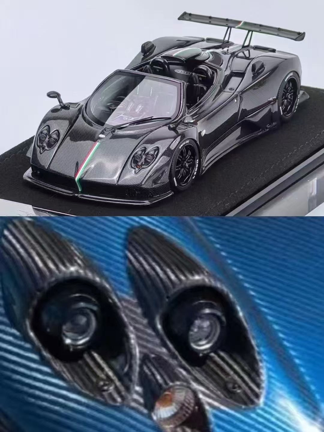 (Pre-Order) Henson & Heaven (HH Models) Zonda Cinque Roadster 1/18