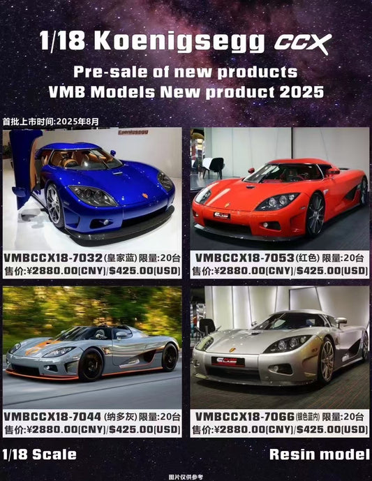 (Pre-Order) VMB Models CCX 1/18