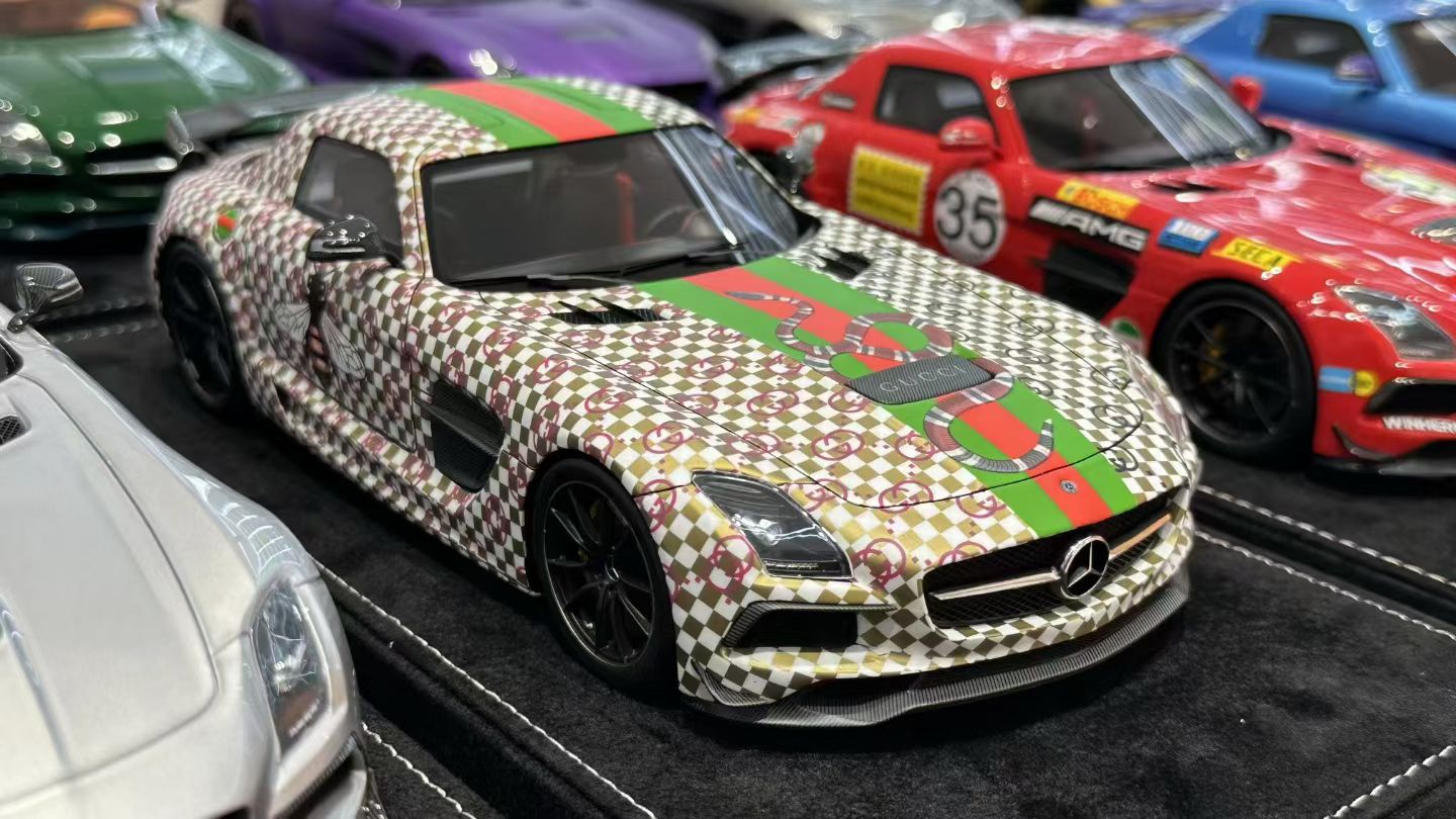 Henson & Heaven (HH Models) Mercedes SLS AMG Black Series 1/18