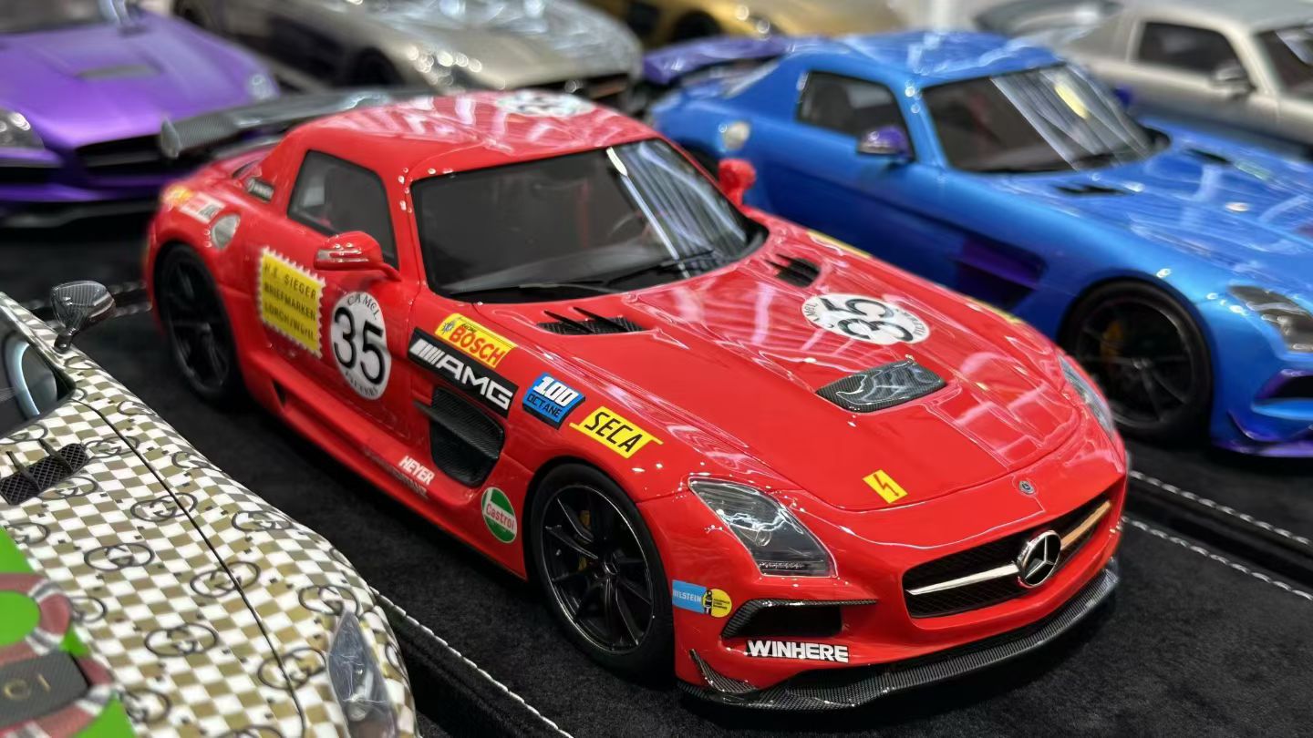 Henson & Heaven (HH Models) Mercedes SLS AMG Black Series 1/18