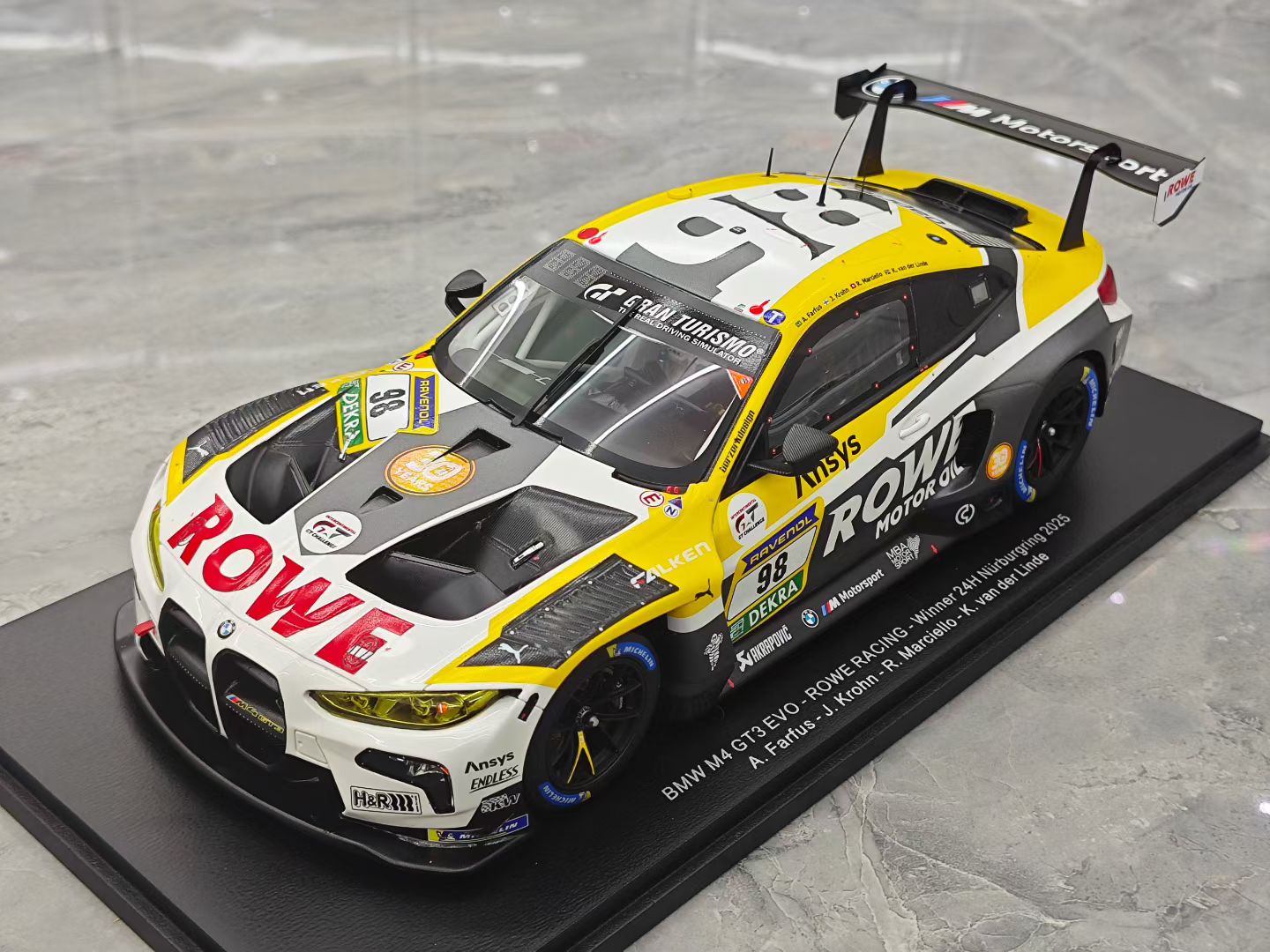 SPARK 2025 Nürburgring Endurance Race Victory – BMW M4 GT3 EVO 1:18.