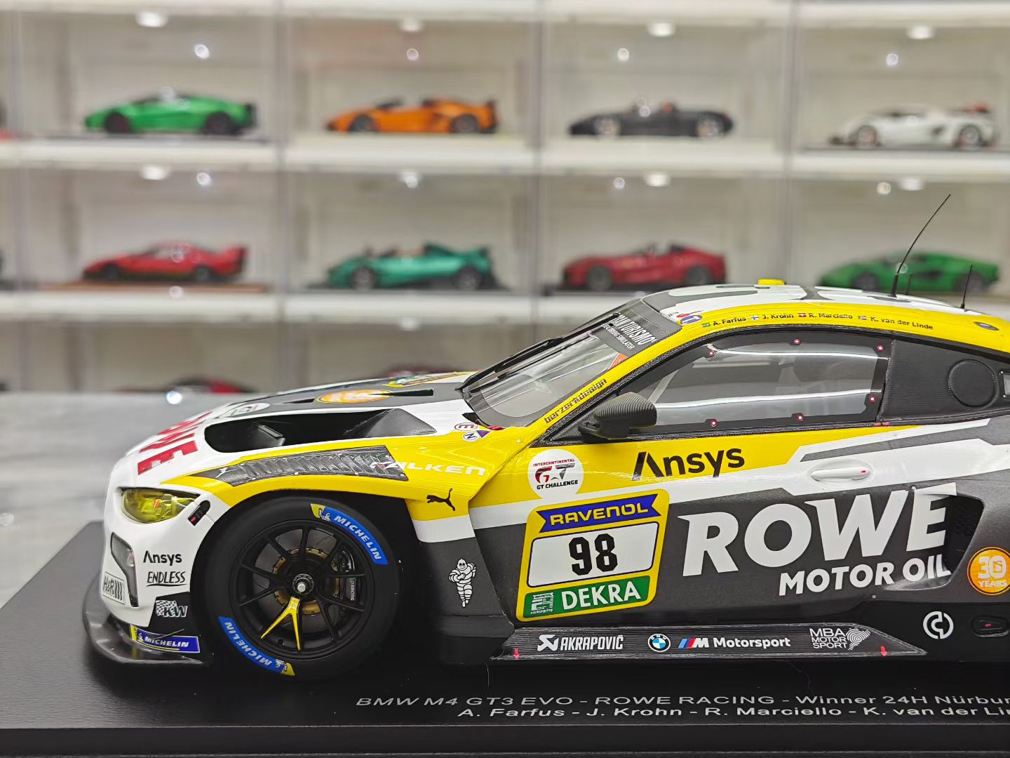 SPARK 2025 Nürburgring Endurance Race Victory – BMW M4 GT3 EVO 1:18.