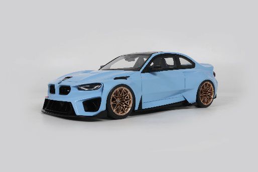 GT Spirit Khyzyl Saleen BMW M2 Blue 1/18