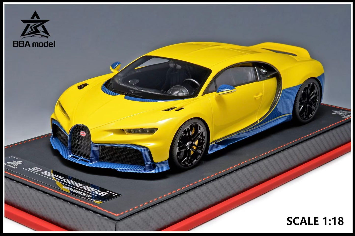 BBA models 1/18 Bugatti Chiron Profilée