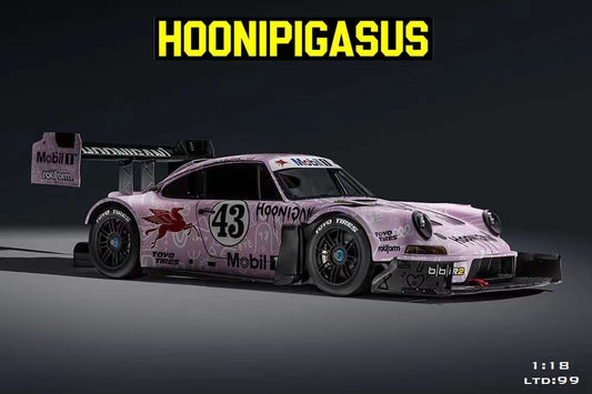 (Pre-Order) Vip Scale Models 1: 18 Porsche 911 SVRSR Hoonipigasus resin model