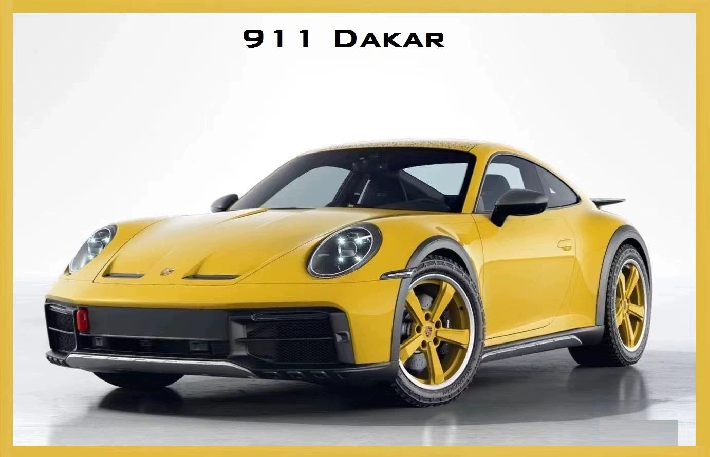 VIP Models 911 Dakar 1/18